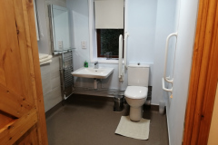 Noatac's wheel chair friendly ground  wet room