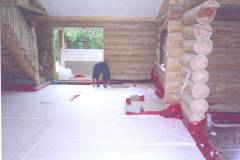 High levels of floor insulation
